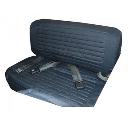 Picture of Bestop 29223-15 Bestop Rear Seat Cover (Black Denim) - 29223-15