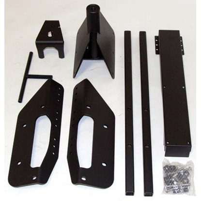 Picture of Bestop 61961-01 Bestop HighRock 4x4 Oversize Tire Carrier in Black - 61961-01