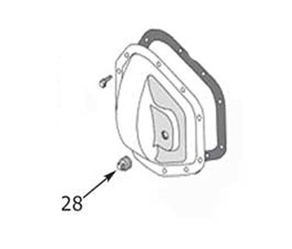 Picture of Crown Automotive 5252504 Crown Automotive Differential Cover Plug - 5252504