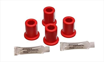 Picture of Energy Suspension 8.2111R Energy Suspension Frame Shackle Bushing Set (Red) - 8.2111R