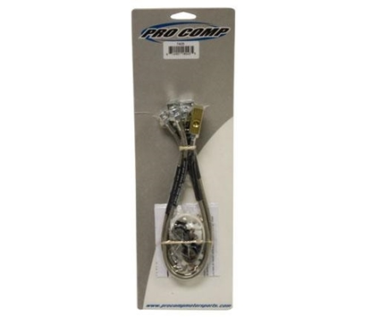 Picture of Pro Comp Suspension 7210 Pro Comp Brake Hose Kit, Stainless Steel, Lifted Height of 2 Inch to 4 in. - 7210