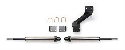 Picture of Fabtech FTS23164 Fabtech Dirt Logic 2.25 Stainless Steel Steering Stabilizer Kit - FTS23164