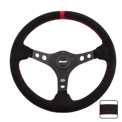 Picture of Grant Steering Wheels 695 Grant Steering Wheels Suede Series Steering Wheel - 695