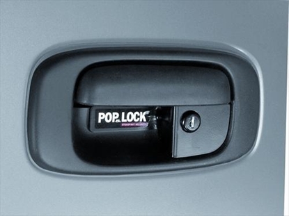 Picture of POP N lock PL1100 POP N lock Manual Tailgate Lock - Black - PL1100