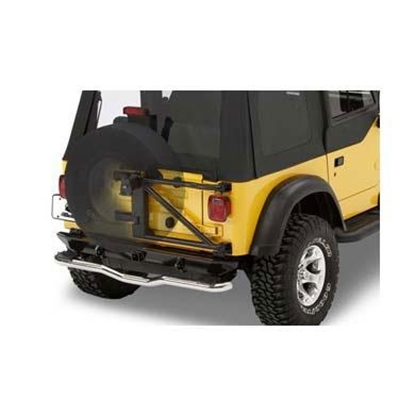 Picture of Bestop 61960-01 Bestop HighRock 4x4 Oversize Tire Carrier in Black - 61960-01