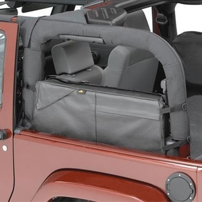 Picture of Bestop 54110-35 Bestop Saddle Bag in Black Diamond - 54110-35