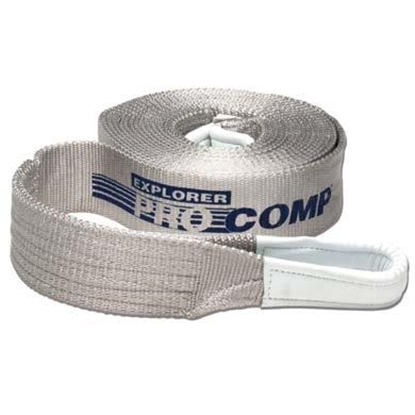 Picture of Pro Comp Suspension 230000 Pro Comp Recovery Strap (Gray) - 230000