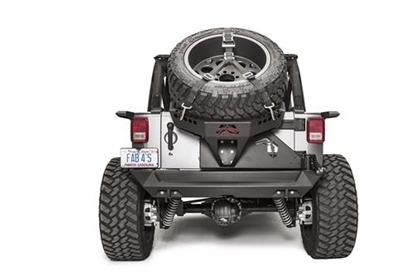 Picture of Fab Fours JK2070-1 Slant Back Tire Carrier JK2070-1
