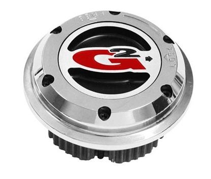 Picture of G2 Axle and Gear 89-2034-3 G2 G2 Dana 60 35 Spline Extreme Hubs (Polished Aluminum) - 89-2034-3