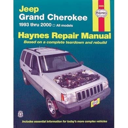 Picture of Haynes 50025 Haynes Jeep ZJ Grand Cherokee Repair Manual - 50025