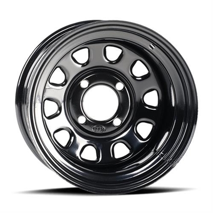 Picture of ITP D12F511 ITP Delta Steel 12x7 Wheel with 4 on 110 Bolt Pattern (Black) - D12F511