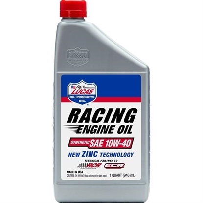 Picture of Lucas Oil 10942 Lucas Oil Synthetic SAE 10W-40 Motor Oil - 10942
