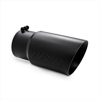 Picture of MBRP T5074BLK MBRP Dual Walled Angled Exhaust Tip (Coated) - T5074BLK
