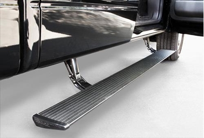 Picture of AMP-Research 75105-01A AMP PowerStep Running Boards (Black) - 75105-01A