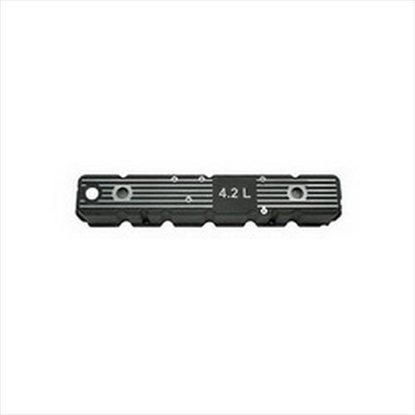 Picture of Omix-Ada 17401.08 Omix-ADA Black 4.2L Aluminum Valve Cover Kit With Hardware and Cork Gasket (Black) - 17401.08