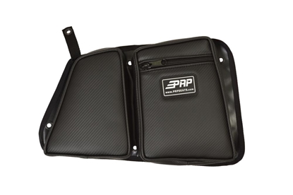 Picture of PRP E41-210 PRP Door Bag with Knee Pad, Rear Passenger Side, Black - E41-210