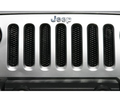 Picture of Rampage 86512 Rampage One-Piece 3-D Grille (Black) - 86512