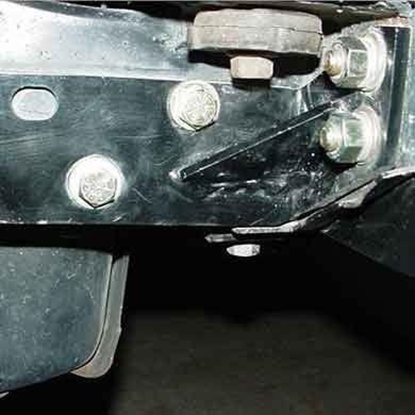 Picture of Rock Hard 4x4 Parts RH-2001-CJ Rock Hard 4x4 Parts CJ Rear Bumper/Tire Carrier Frame Tie In Kit - RH2001-CJ RH-2001-CJ