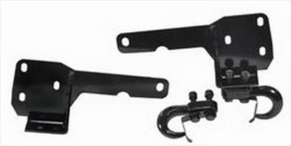 Picture of Rugged Ridge 11236.05 Rugged Ridge Tow Hooks and Frame Brackets (Black) - 11236.05