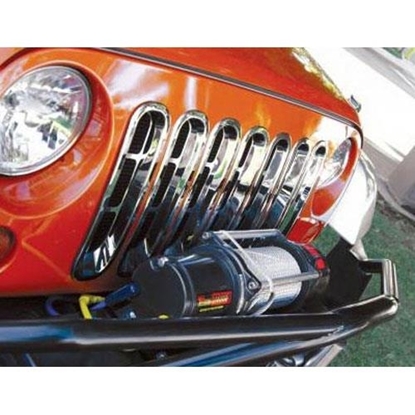 Picture of Rampage 7511 Rampage Grille Inserts (Chrome) - 7511
