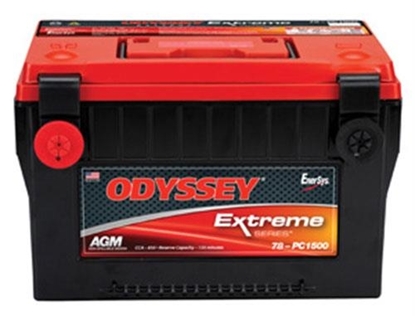 Picture of Odyssey Batteries 78-PC1500 Odyssey Batteries Extreme Series, Group 78, 880 CCA, Side Post - 78-PC1500