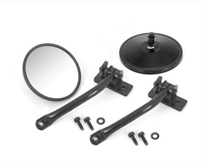 Picture of Rugged Ridge 11025.10 Rugged Ridge Quick Release Mirror Relocation Kit (Black) - 11025.1 11025.10