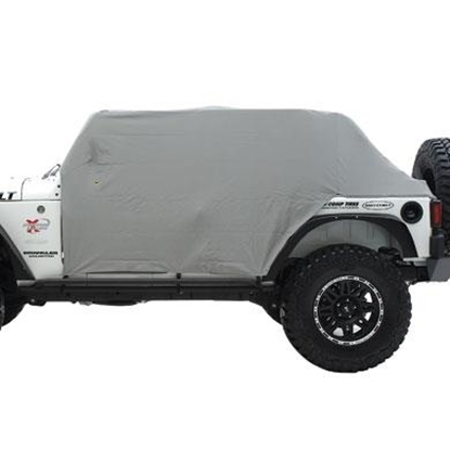 Picture of Smittybilt 1060 Smittybilt Water-Resistant Cab Cover with Door Flaps (Gray) - 1060