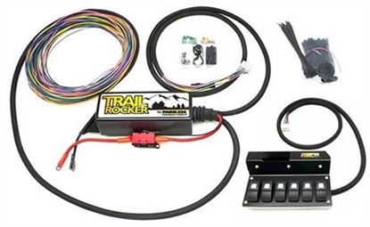 Picture of Painless Wiring 57003 Painless Wiring Trail Rocker Overhead Mount Accessory Control System - 57003