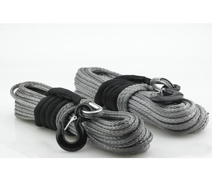 Picture of Smittybilt 97710 Smittybilt 10,000 Pound XRC Synthetic Winch Rope, 94 Foot Length (Gray) - 97710