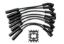 X9000 Spark Plug Wire Set GM LS 12in Long Blk