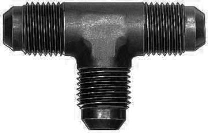 #6 Flare End Union Tee Black