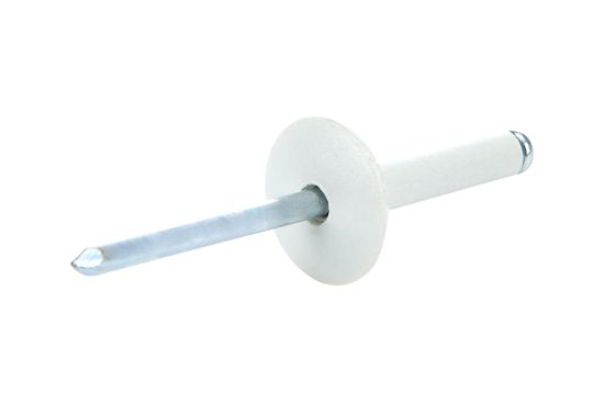 Lg Hd Rivet White 200pk