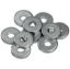 1/8in Back Up Washers 500Pk Aluminum