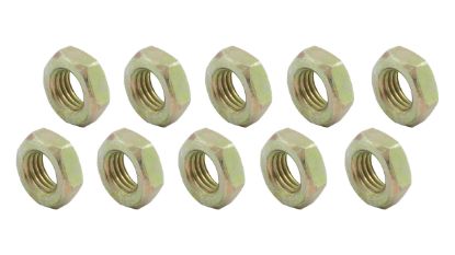3/8-24 LH Steel Jam Nuts 10pk