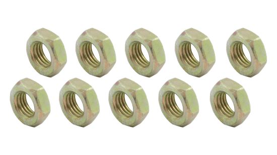 3/8-24 LH Steel Jam Nuts 10pk