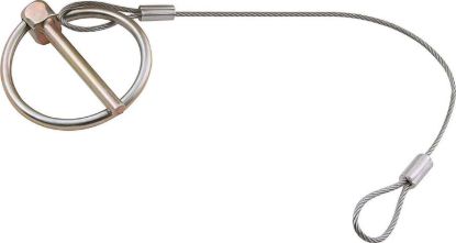 Flip-Over Clip 3/16in w/ 10in Lanyard