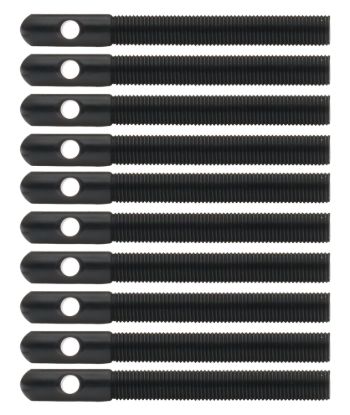 Aluminum Hood Pins 3/8in Black 10pk