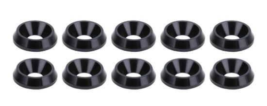 Countersunk Washer Blk 1/4in x 3/4in 10pk