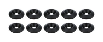 Countersunk Washer Black 10pk
