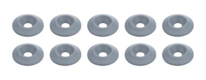 Countersunk Washer Silver 10pk