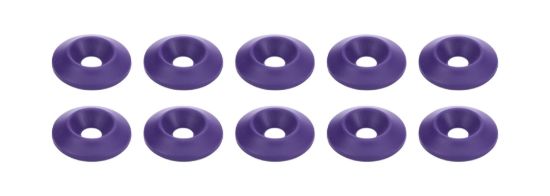 Countersunk Washer Purple 10pk