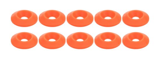 Countersunk Washer Fluorescent Orange 10pk