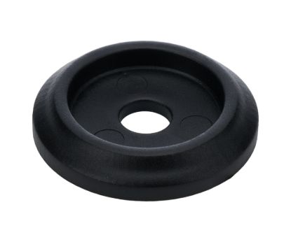 Body Bolt Washer Plastic Black 10pk