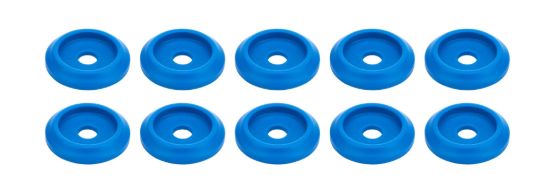 Body Bolt Washer Plastic Blue 10pk