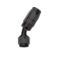 Reusable Hose End Black 30 Deg Elbow -6