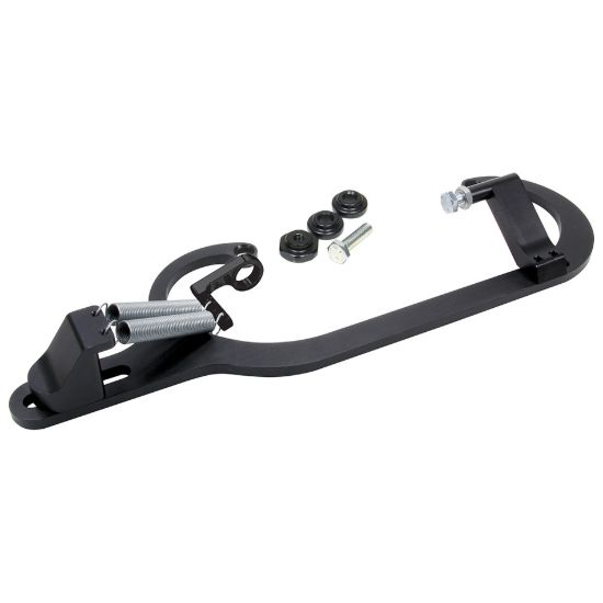 Throttle Return Spring Bracket with Stop Black