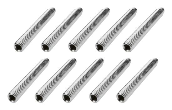 Jack Bolt Steel 8in Coarse Thread 10pk