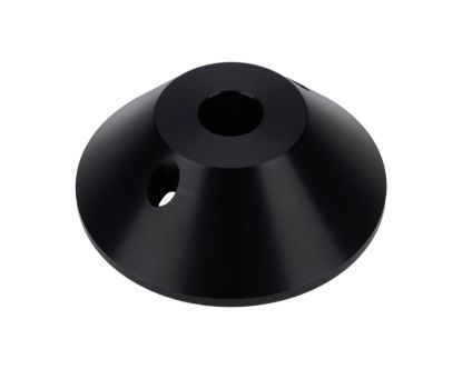 Coil Over Top 5/8in Hole Black