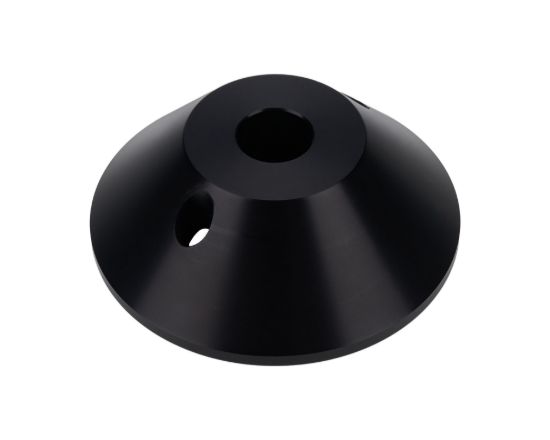 Coil Over Top 5/8in Hole Black