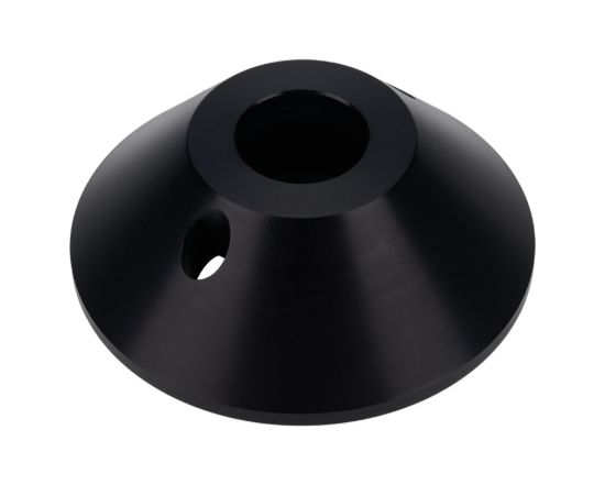 Coil Over Top 7/8in Hole Black